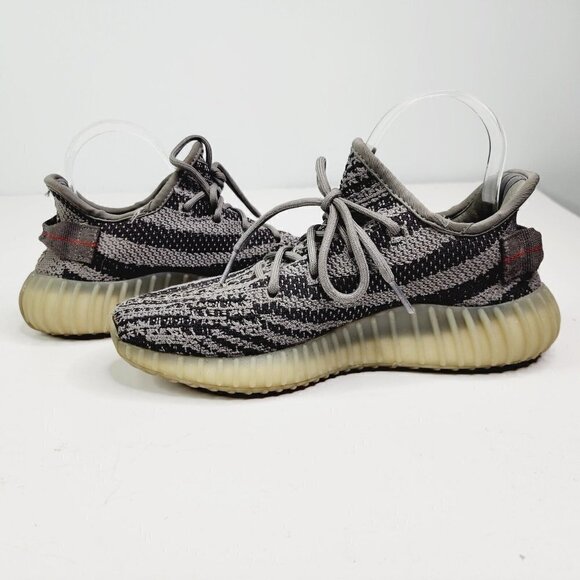 Yeezy Boost 350 V2 Beluga Grey Black Adidas Mens‎ Size 7 - Picture 9 of 13